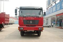 陜汽 德龍F(tuán)2000重卡 270馬力 6X6 欄板載貨車(中長平頂)(SX2255DN435)