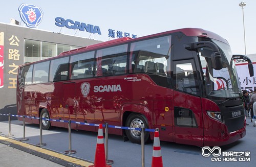     上海國際車展上的斯堪尼亞·海格Touring